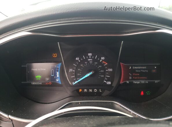 3FA6P0RU4JR128504 2018 FORD FUSION Silver Widok tylnych siedzeń
