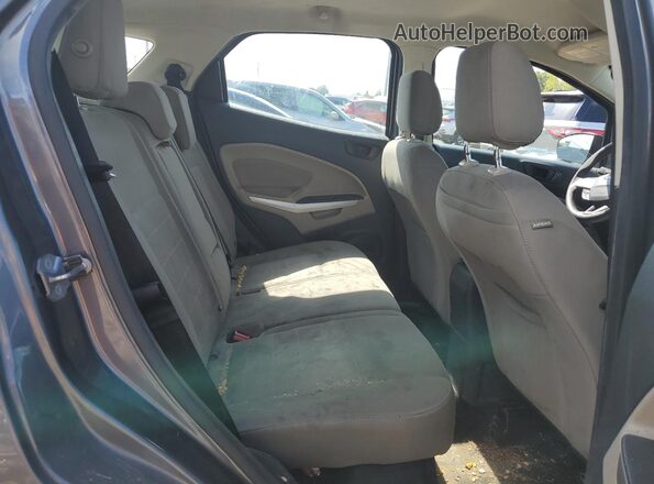 MAJ3P1RE2JC243456 2018 FORD ECOSPORT Gray Սալոնի հետևի տեսք