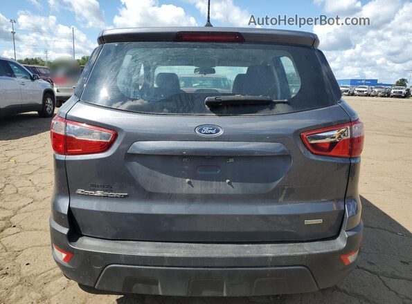 MAJ3P1RE2JC243456 2018 FORD ECOSPORT Gray Սալոնի դիմացի տեսք
