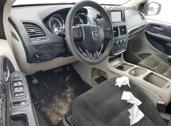 2C4RDGCGXGR202132 2016 DODGE CARAVAN Черный Вид щитка приборов