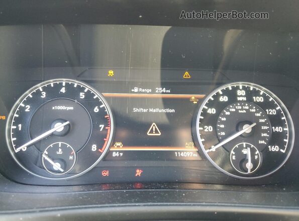 KMHG34JA8JU039137 2018 GENESIS G90 Two Tone Vista de los asientos traseros