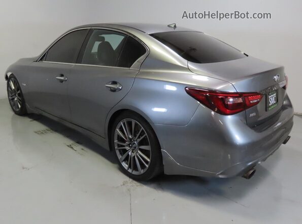 JN1FV7AR7JM481671 2018 INFINITI Q50 Серый Вид спереди