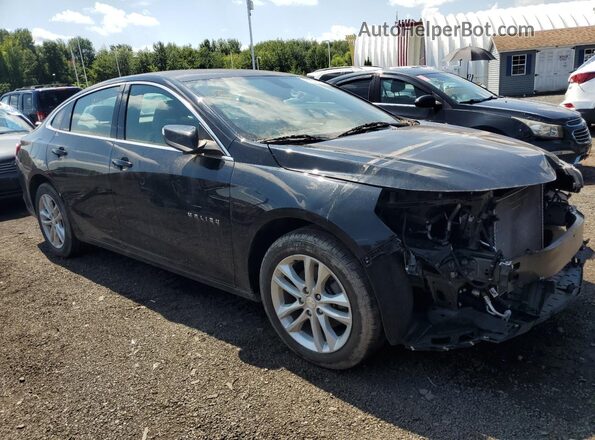 1G1ZD5STXJF148969 2018 CHEVROLET MALIBU Черный Вид спереди
