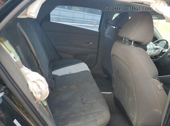 KMHLM4DG1RU707089 2024 HYUNDAI ELANTRA Black Vista de los asientos traseros