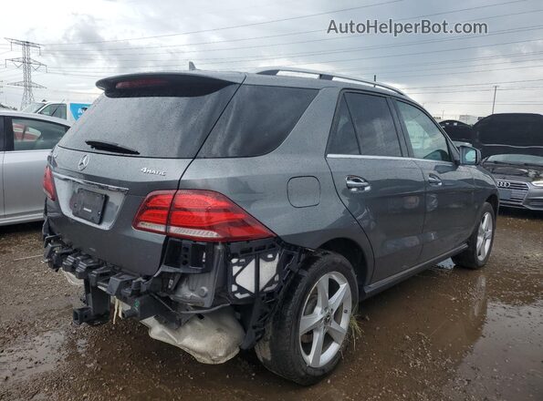 4JGDA5HB8JB028275 2018 MERCEDES-BENZ GLE Серый Задняя правая четверть