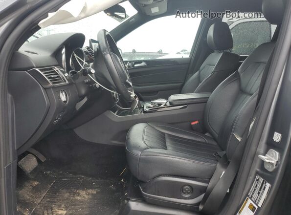 4JGDA5HB8JB028275 2018 MERCEDES-BENZ GLE Серый Вид салона спереди