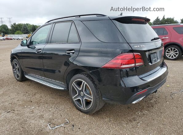 4JGDA5HB8JB143099 2018 MERCEDES-BENZ GLE Black Trasero izquierdo