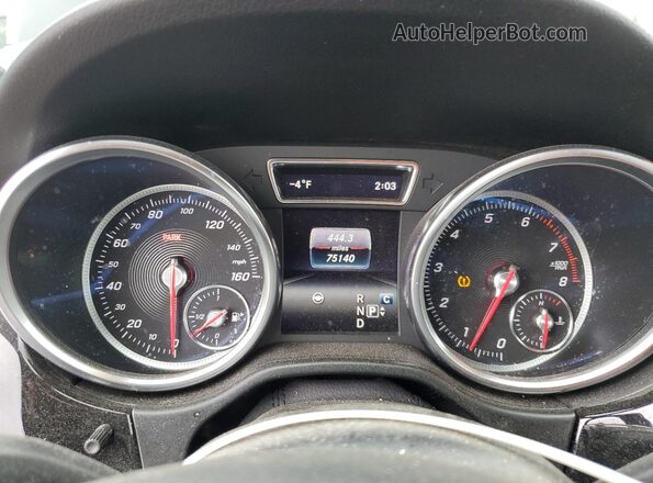 4JGDA5HB8JB143099 2018 MERCEDES-BENZ GLE Black Vista del cuadro de instrumentos