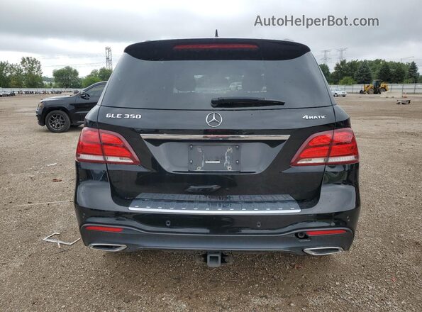 4JGDA5HB8JB143099 2018 MERCEDES-BENZ GLE Black Vista trasera
