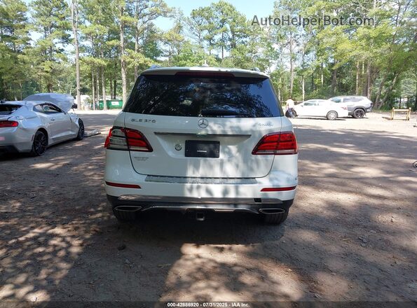 4JGDA5HB9HA855539 2017 MERCEDES-BENZ GLE 350 Белый 