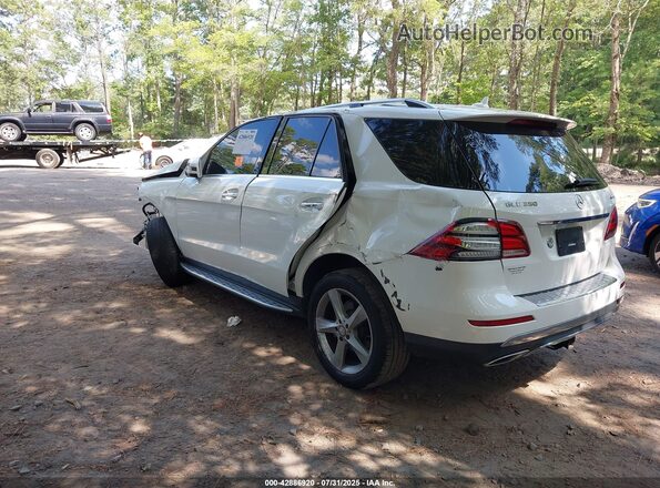 4JGDA5HB9HA855539 2017 MERCEDES-BENZ GLE 350 Белый Задняя левая четверть
