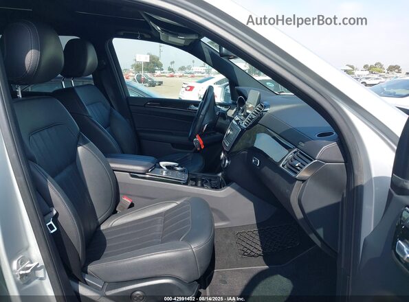 4JGDF6EE2HA801456 2017 MERCEDES-BENZ GLS 450 Серый Вид салона спереди