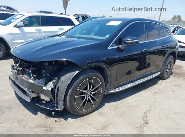 4JGDM2DB4PA011869 2023 MERCEDES-BENZ EQS 450+ SUV Black Przód lewy