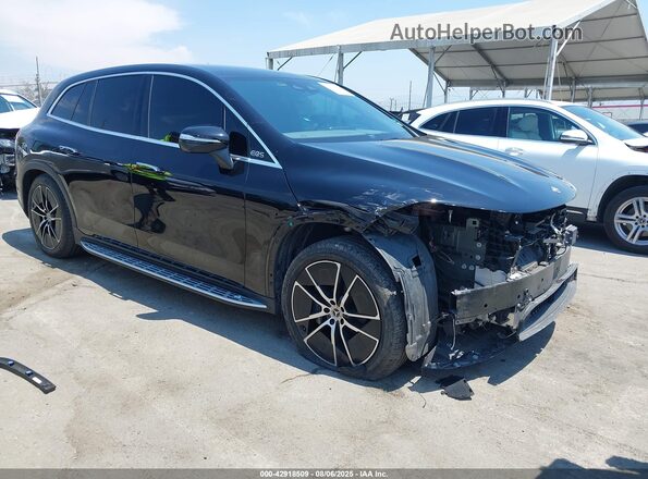4JGDM2DB4PA011869 2023 MERCEDES-BENZ EQS 450+ SUV Black Przód prawy