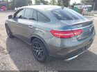 2019 Mercedes-benz Amg Gle 43 Coupe 4matic Серый vin: 4JGED6EB0KA134393