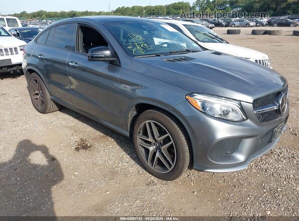 4JGED6EB0KA134393 2019 MERCEDES-BENZ AMG GLE 43 COUPE Серый Передняя правая четверть