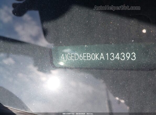 4JGED6EB0KA134393 2019 MERCEDES-BENZ AMG GLE 43 COUPE Серый 