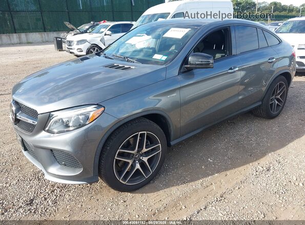 4JGED6EB0KA134393 2019 MERCEDES-BENZ AMG GLE 43 COUPE Серый Передняя левая четверть