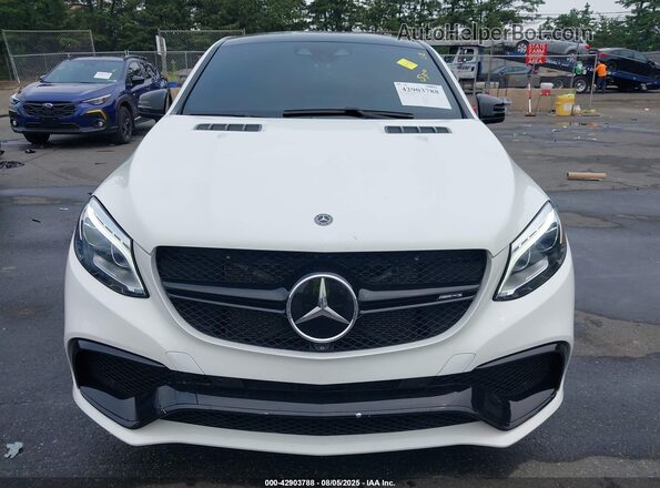4JGED6EB2JA098222 2018 MERCEDES-BENZ AMG GLE 43 COUPE White Widok zestawu wskaźników
