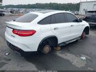 2018 Mercedes-benz Amg Gle 43 Coupe 4matic White vin: 4JGED6EB2JA098222