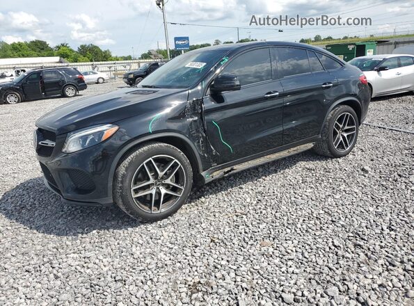 4JGED6EB9JA112388 2018 MERCEDES-BENZ GLE Black Առջևի ձախ երեք քառորդ տեսարան