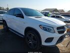 2019 Mercedes-benz Amg Gle 43 Coupe 4matic White vin: 4JGED6EB9KA154349
