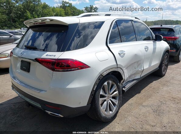 4JGFB4KB1MA426575 2021 MERCEDES-BENZ GLE 350 White Задня права чверть