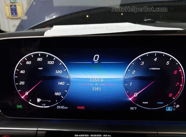 4JGFB5KBXRB218833 2024 MERCEDES-BENZ GLE 450 Blue Widok tylnych siedzeń