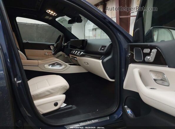 4JGFB5KBXRB218833 2024 MERCEDES-BENZ GLE 450 Blue Widok wnętrza z przodu