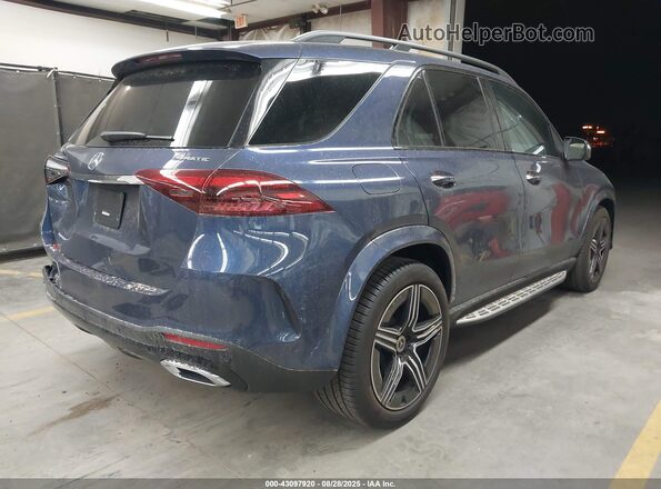4JGFB5KBXRB218833 2024 MERCEDES-BENZ GLE 450 Blue Tył prawy