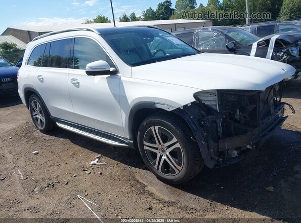 4JGFF5KE4MA490002 2021 MERCEDES-BENZ GLS 450 Белый Передняя правая четверть