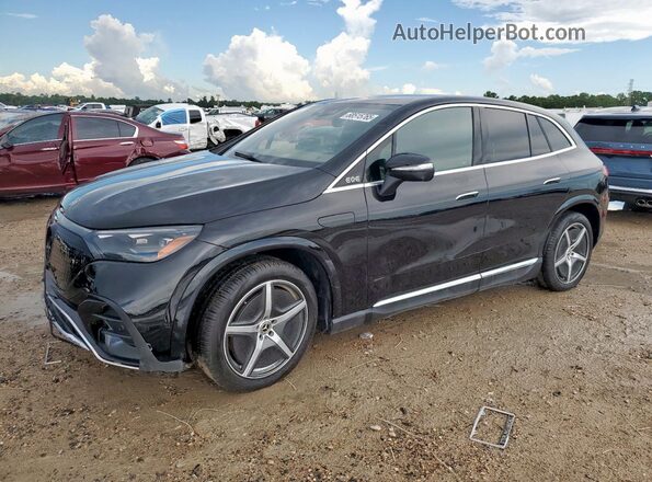 4JGGM2BB6SA065294 2025 MERCEDES-BENZ EQE Черный Передняя левая четверть