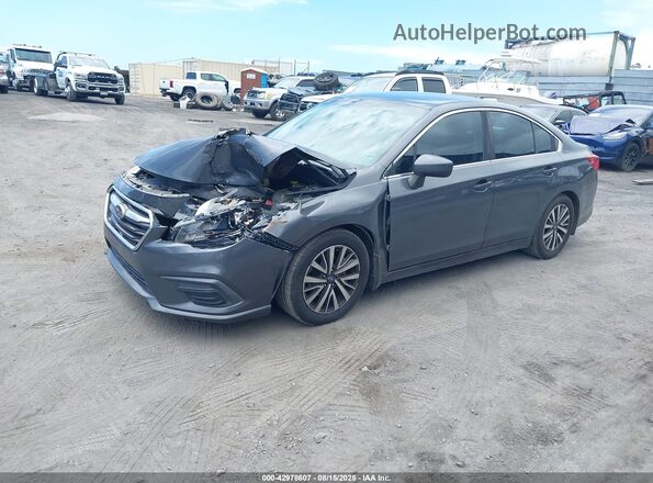 4S3BNAC63J3005077 2018 SUBARU LEGACY Серый Передняя левая четверть