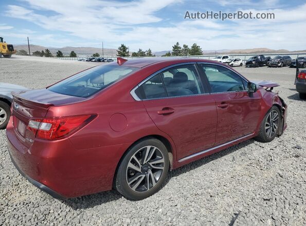 4S3BNAS60J3019617 2018 SUBARU LEGACY Maroon Trasero derecho