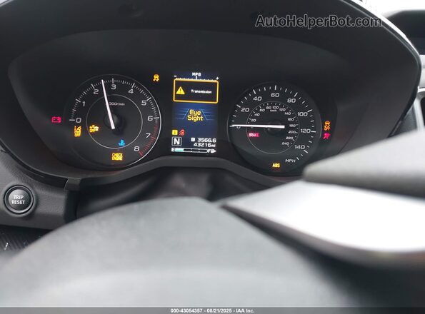 4S3GKAB64M3606261 2021 SUBARU IMPREZA Белый Вид задних сидений
