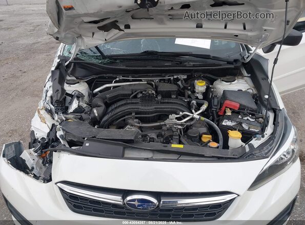 4S3GKAB64M3606261 2021 SUBARU IMPREZA Белый Вид сзади