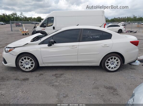 4S3GKAB64M3606261 2021 SUBARU IMPREZA Белый Панорамный вид салона 360°