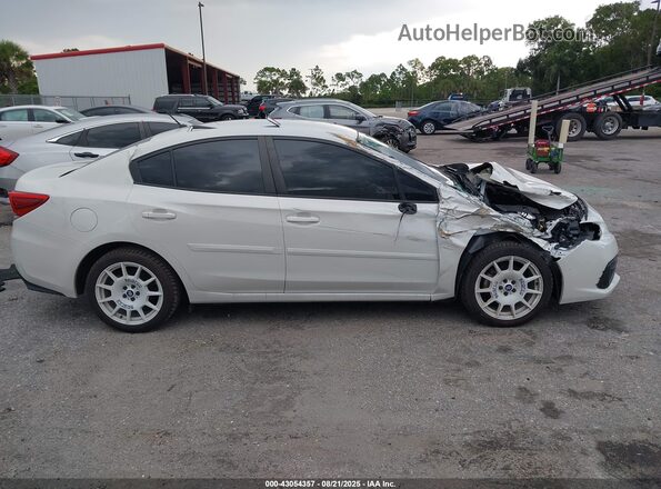 4S3GKAB64M3606261 2021 SUBARU IMPREZA Белый Вид задней части салона