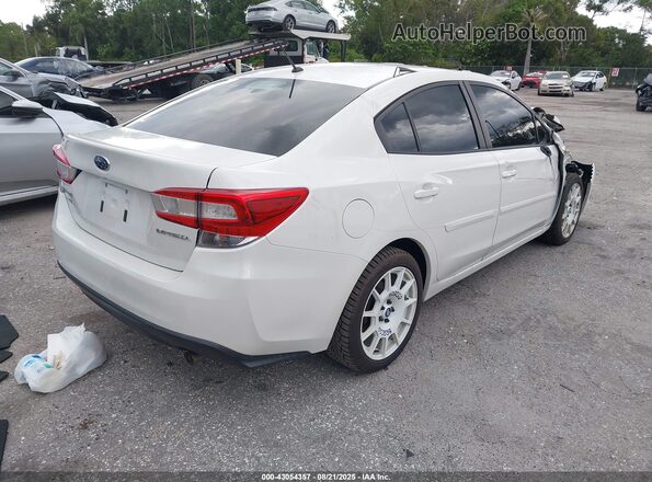4S3GKAB64M3606261 2021 SUBARU IMPREZA Белый Задняя правая четверть