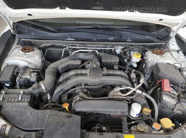 4S3GTAD61J3746077 2018 SUBARU IMPREZA Белый Вид задней части салона