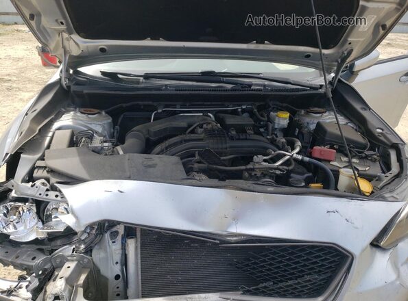 4S3GTAM64J3707497 2018 SUBARU IMPREZA Серебряный Вид задней части салона