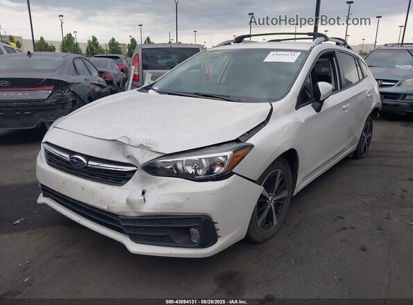 4S3GTAV69P3707499 2023 SUBARU IMPREZA Белый Передняя левая четверть