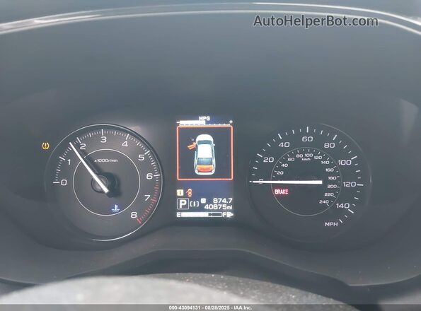 4S3GTAV69P3707499 2023 SUBARU IMPREZA Белый Вид задних сидений