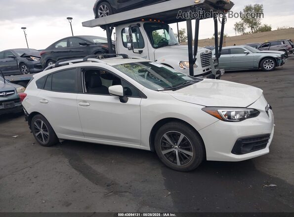 4S3GTAV69P3707499 2023 SUBARU IMPREZA Белый Панорамный вид салона 360°