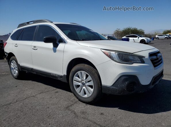 4S4BSAACXJ3293824 2018 SUBARU OUTBACK White Front right