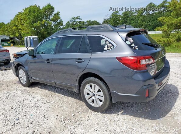 4S4BSACC4J3332453 2018 SUBARU OUTBACK Gray Հետևի ձախ