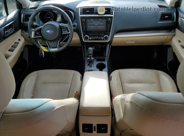 4S4BSANC1J3249740 2018 SUBARU OUTBACK Синий Вид панели приборов
