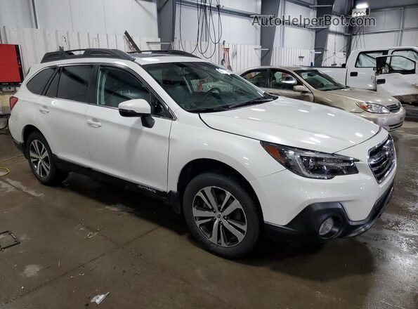 4S4BSANC7J3368621 2018 SUBARU OUTBACK White Delantero derecho