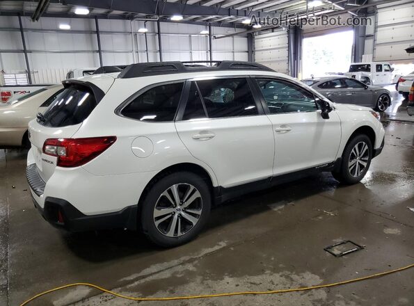 4S4BSANC7J3368621 2018 SUBARU OUTBACK White Trasero derecho