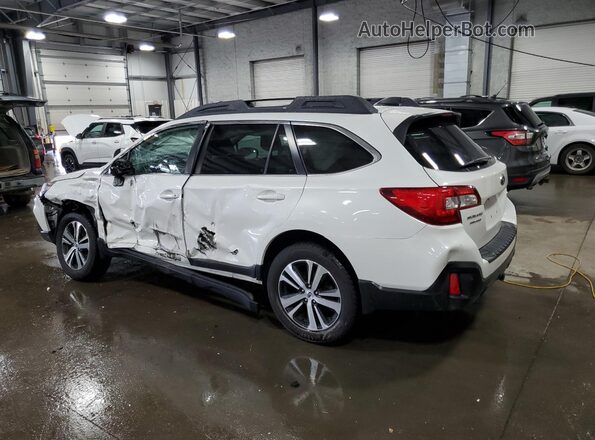 4S4BSANC7J3368621 2018 SUBARU OUTBACK White Trasero izquierdo